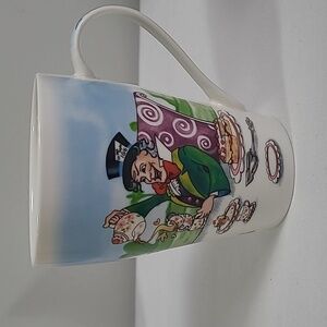 Alice in Wonderland coffee mug Paul cardew design